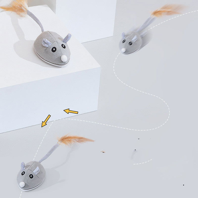 Cat Toy Crawling Mouse With USB Charging - maxsophie.com