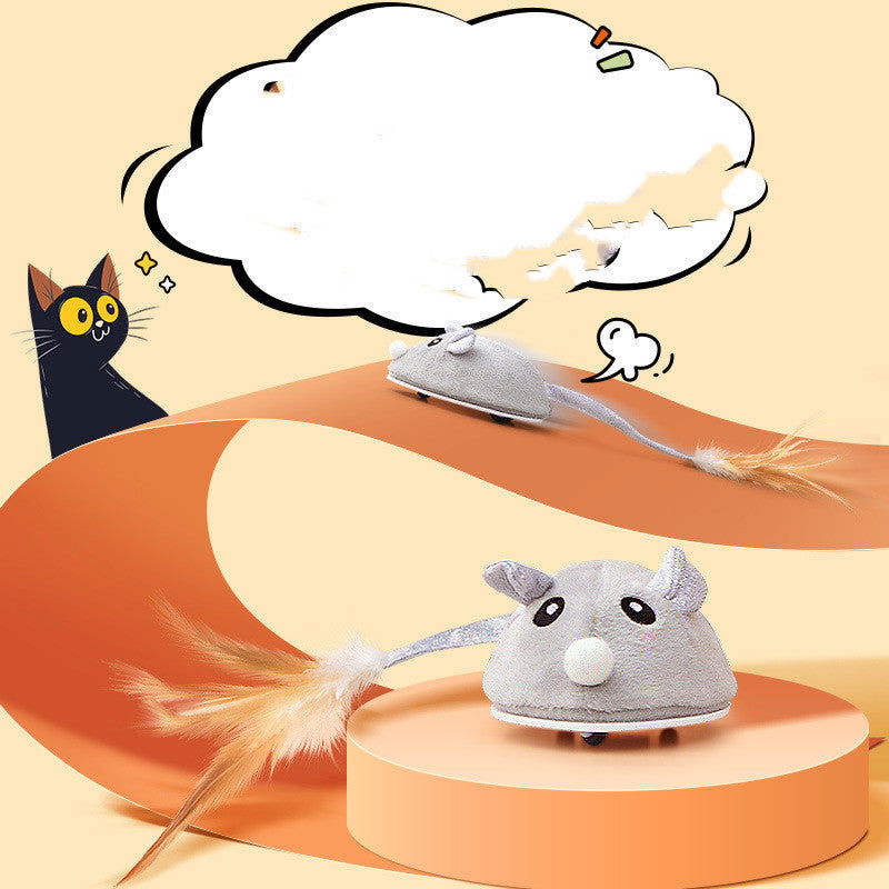 Cat Toy Crawling Mouse With USB Charging - maxsophie.com