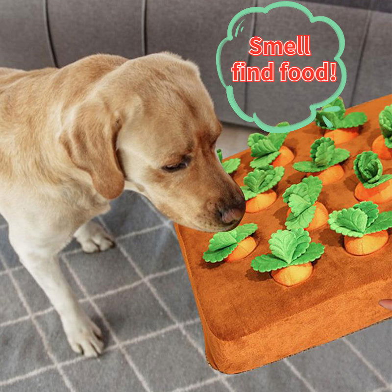 Dog Carrot Plush Chew Toy - maxsophie.com