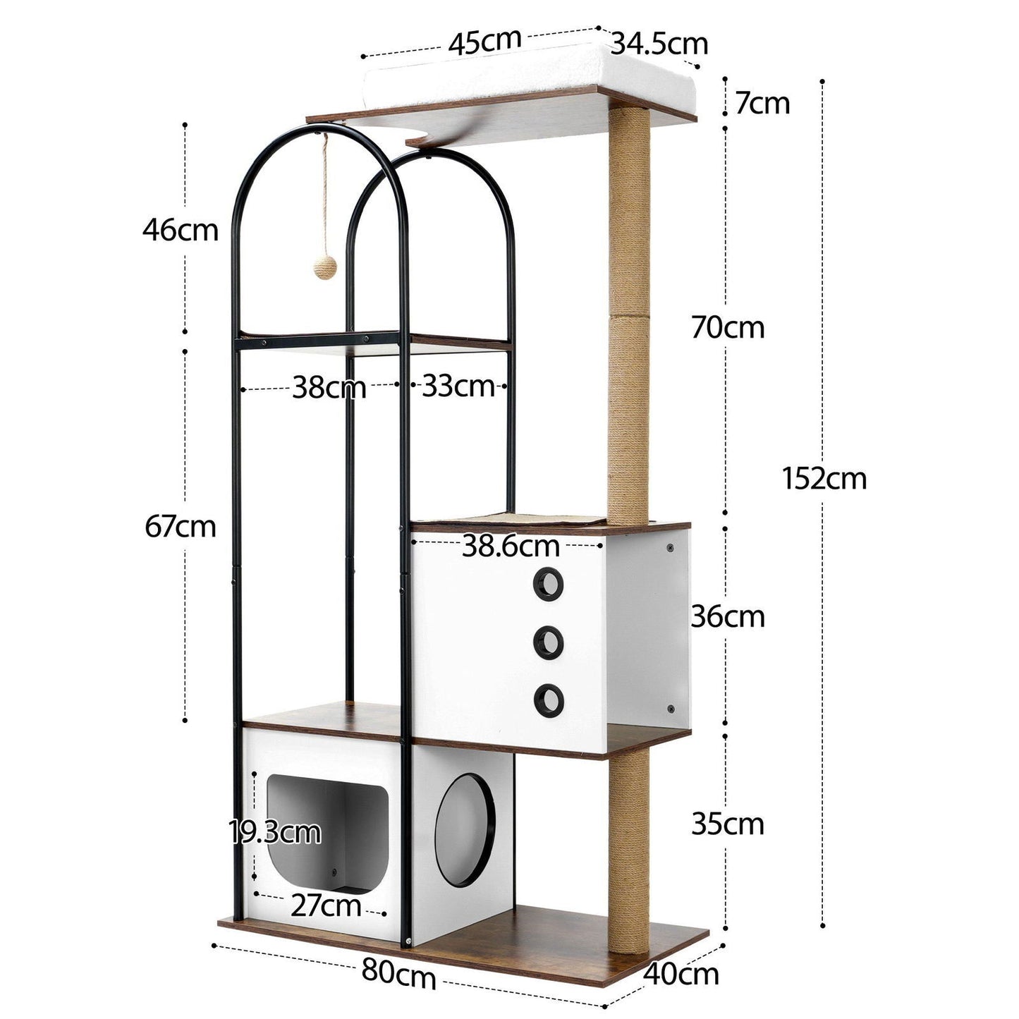 Modern Climbing Cat Tower - maxsophie.com
