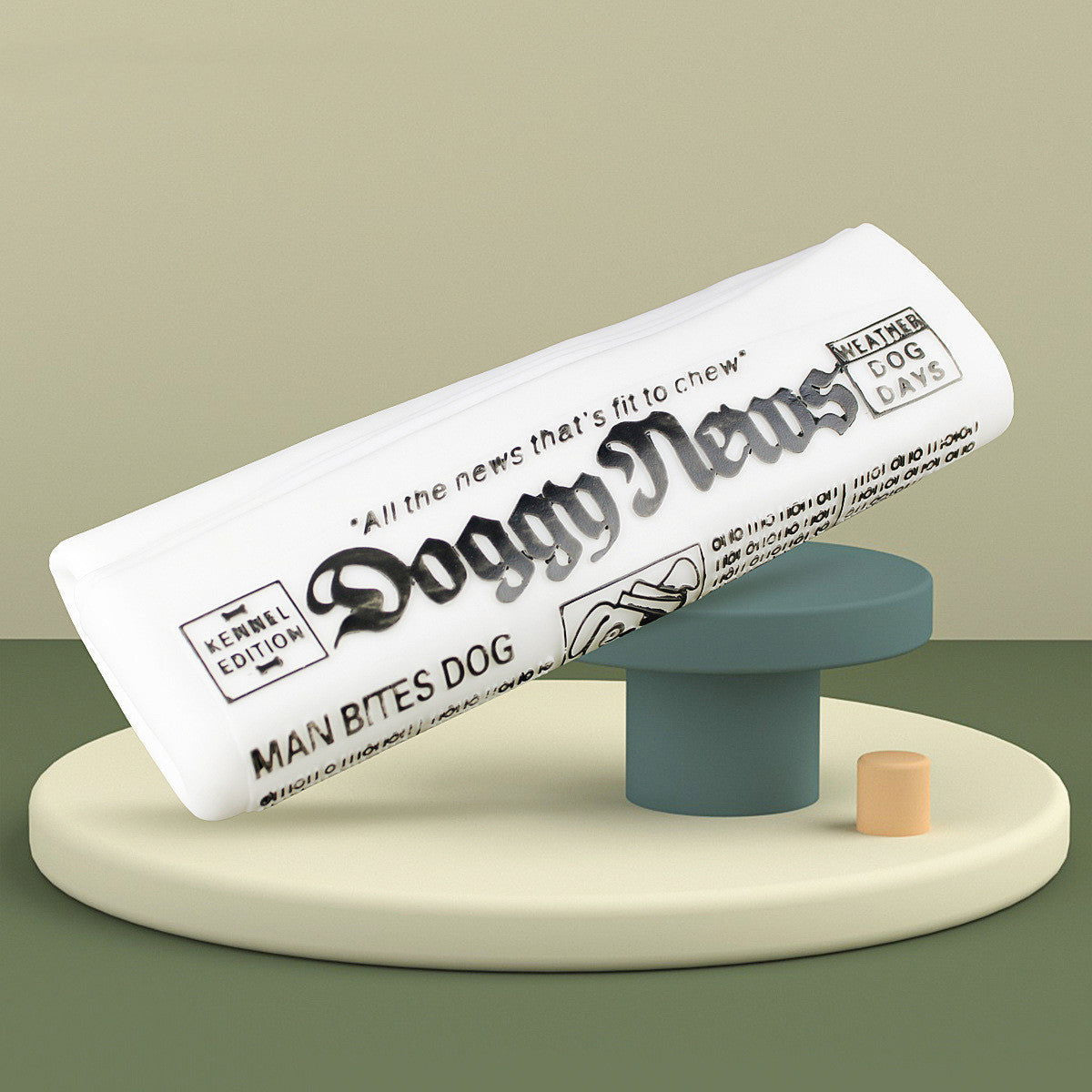 Squeaky Newspaper Chew Training Toys - maxsophie.com