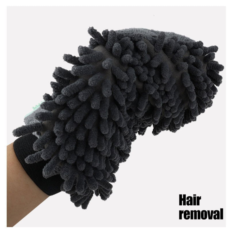 2-in-1 Dog  Grooming Glove Massage Bath Brush - My Store - - #tag1# 