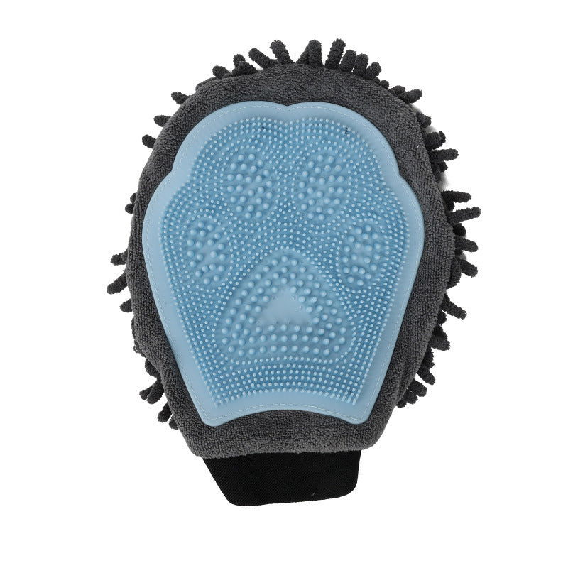 2-in-1 Dog  Grooming Glove Massage Bath Brush - My Store - - #tag1# 