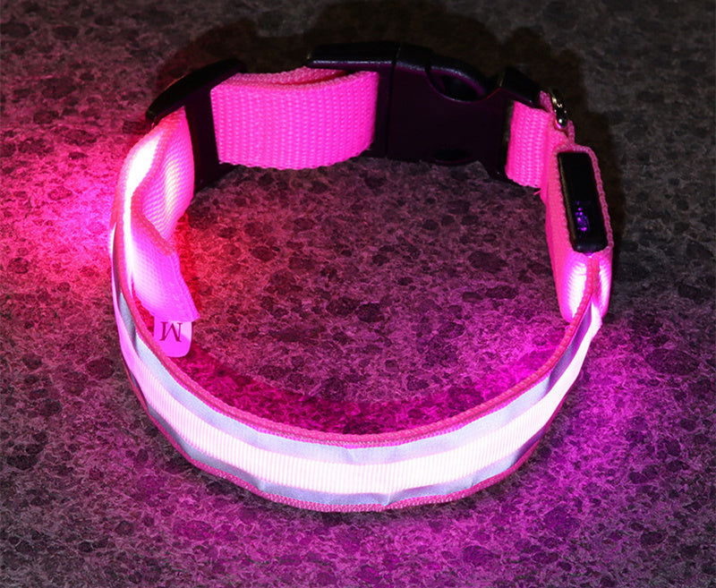Anti-lost Led Luminous Dog Collar - My Store - - #tag1# 