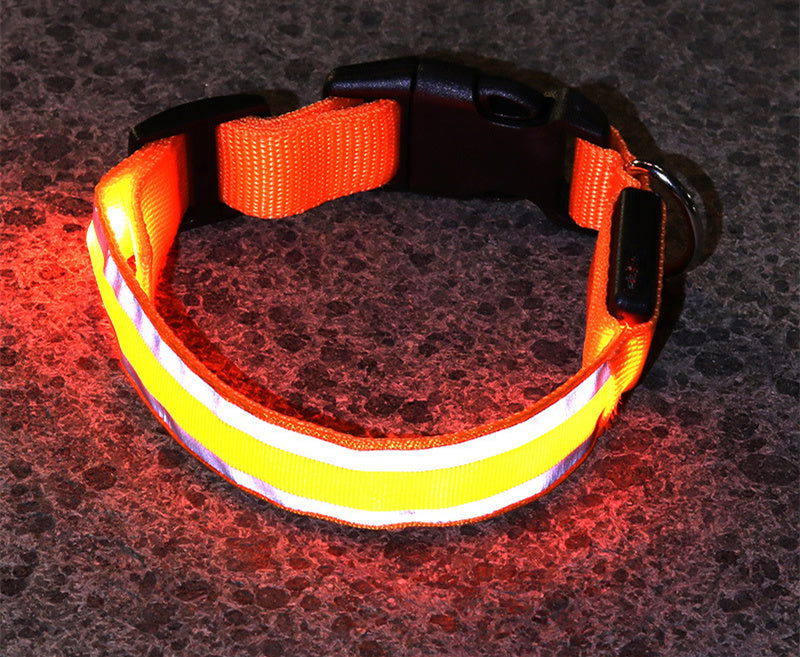 Anti-lost Led Luminous Dog Collar - My Store - - #tag1# - #tag2#