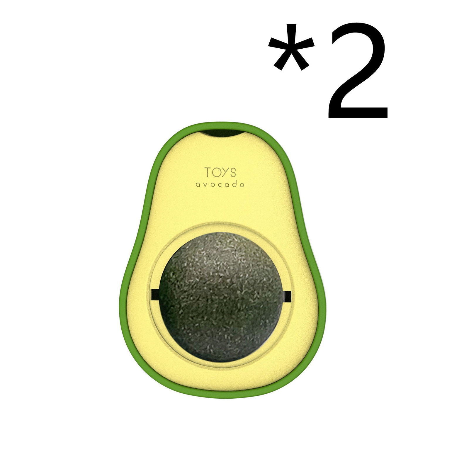 Avocado  Multifunctional Catnip Toy 360 Rotating Self-healing - maxsophie.com