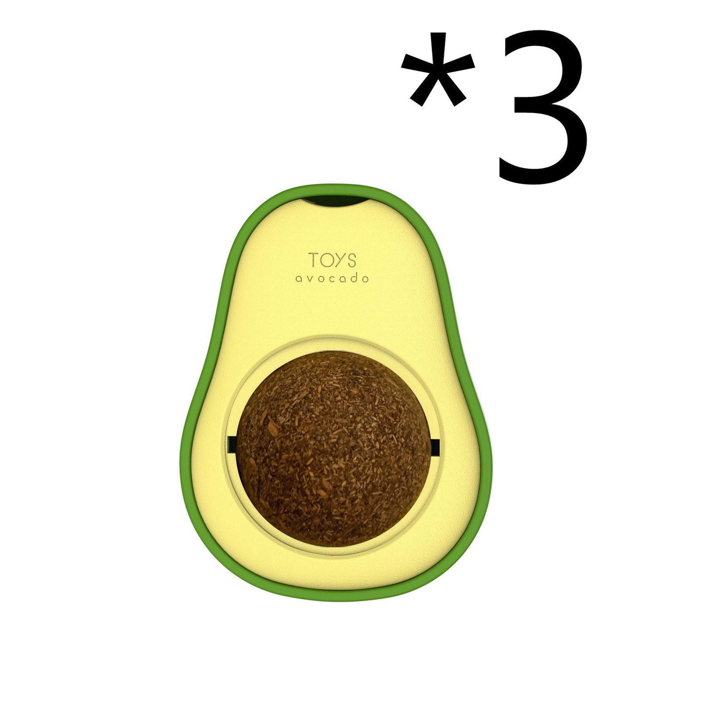 Avocado  Multifunctional Catnip Toy 360 Rotating Self-healing - maxsophie.com