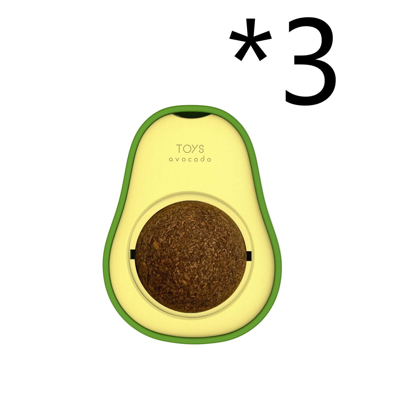 Avocado  Multifunctional Catnip Toy 360 Rotating Self-healing - maxsophie.com