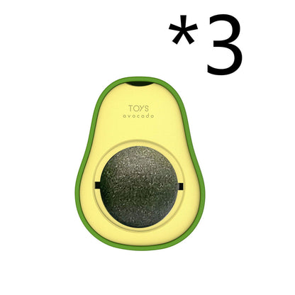 Avocado  Multifunctional Catnip Toy 360 Rotating Self-healing - maxsophie.com
