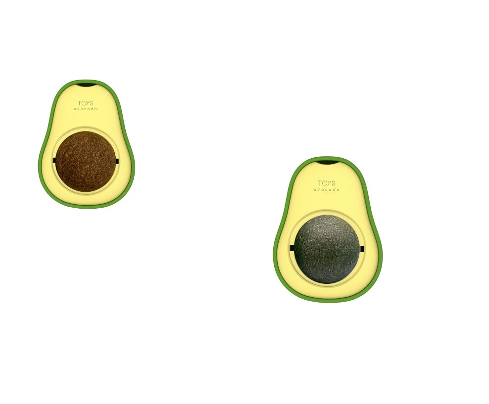 Avocado  Multifunctional Catnip Toy 360 Rotating Self-healing - maxsophie.com