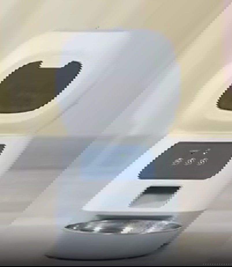 Cat And Dog Food Automatic Dispenser Stainless Steel  With Recording Timing Feeding - maxsophie.com
