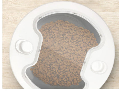Cat And Dog Food Automatic Dispenser Stainless Steel  With Recording Timing Feeding - maxsophie.com