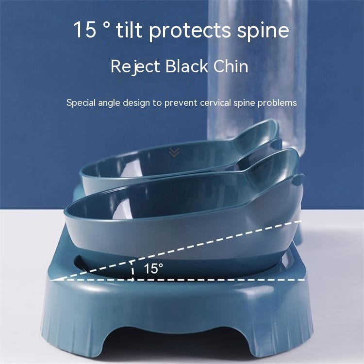 Cat Bowl Anti-tumble Automatic Water Fountain - My Store - - #tag1# - #tag2#