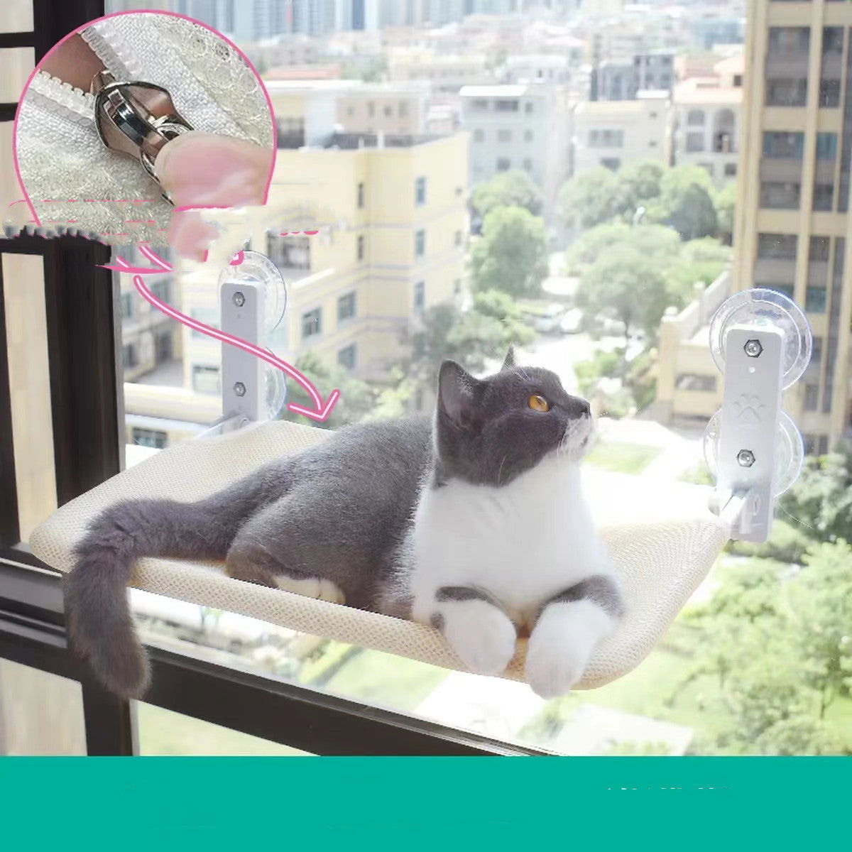 Cat Window Hammock different styles and sizes - maxsophie.com