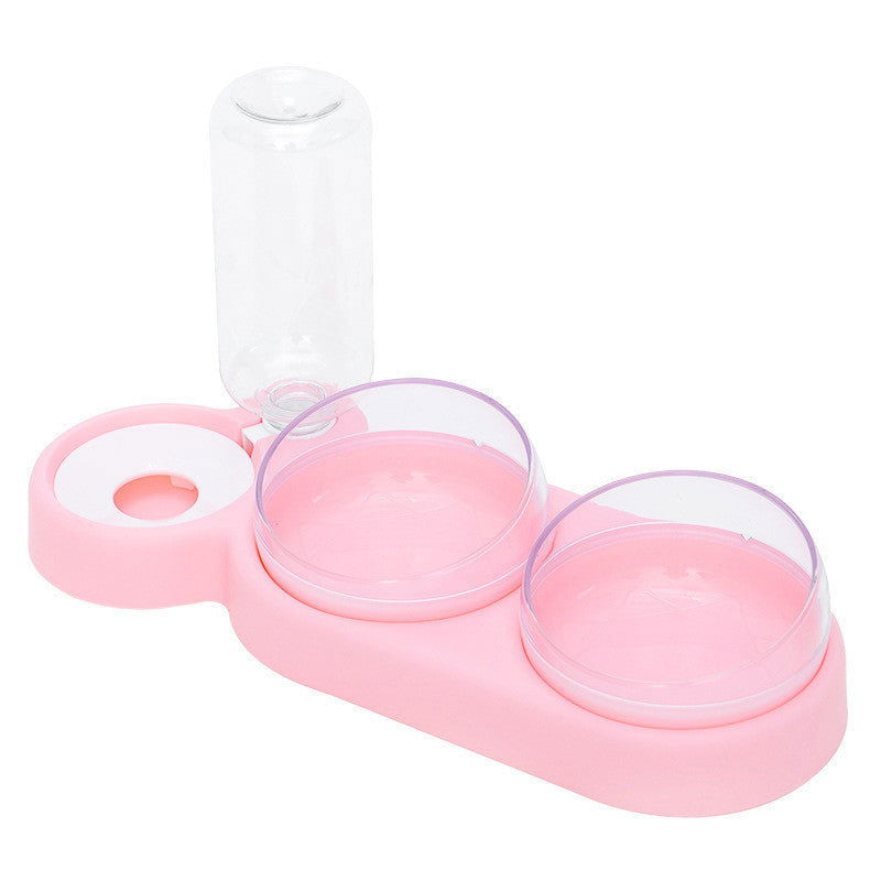 Cat  Automatic  Food Bowl With Water Fountain - maxsophie.com