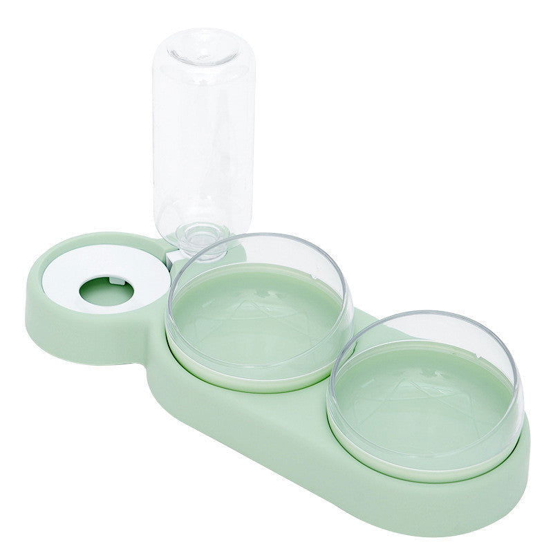 Cat  Automatic  Food Bowl With Water Fountain - maxsophie.com