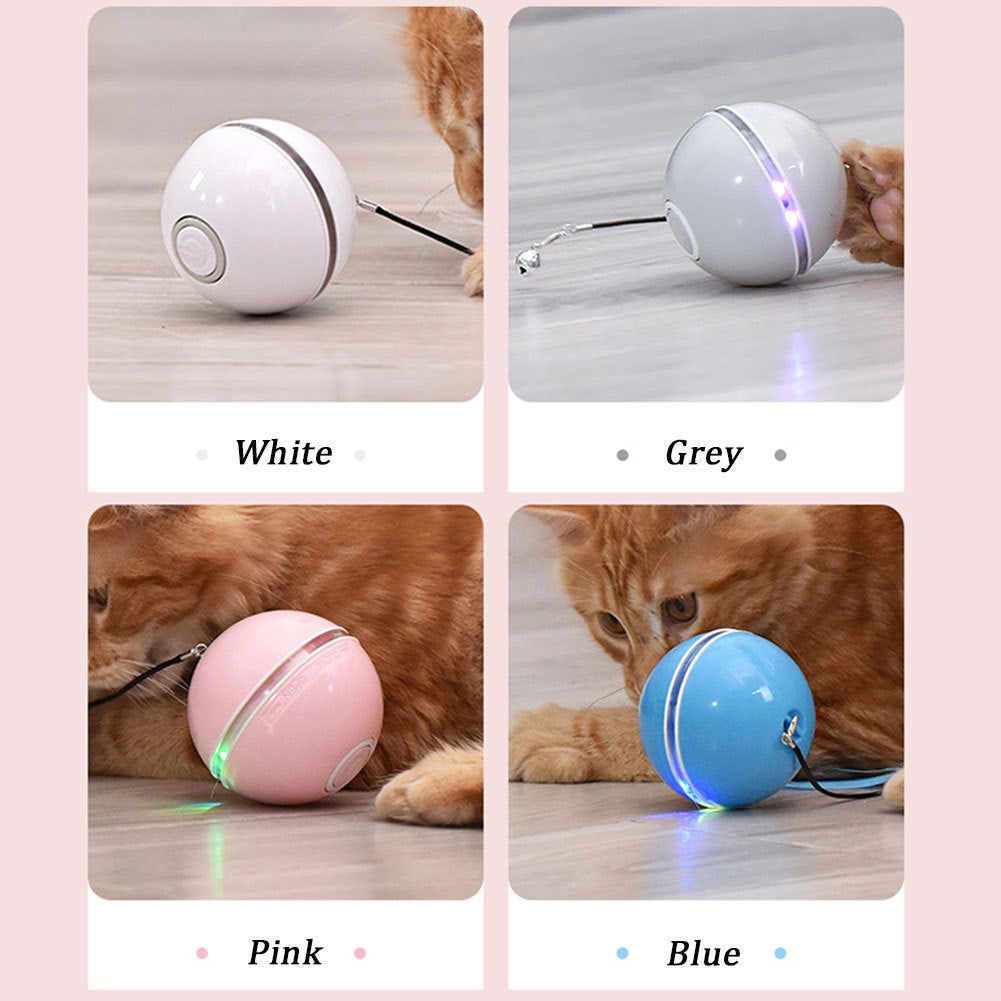 Colorful LED Laser Funny Cat Ball Toy - maxsophie.com