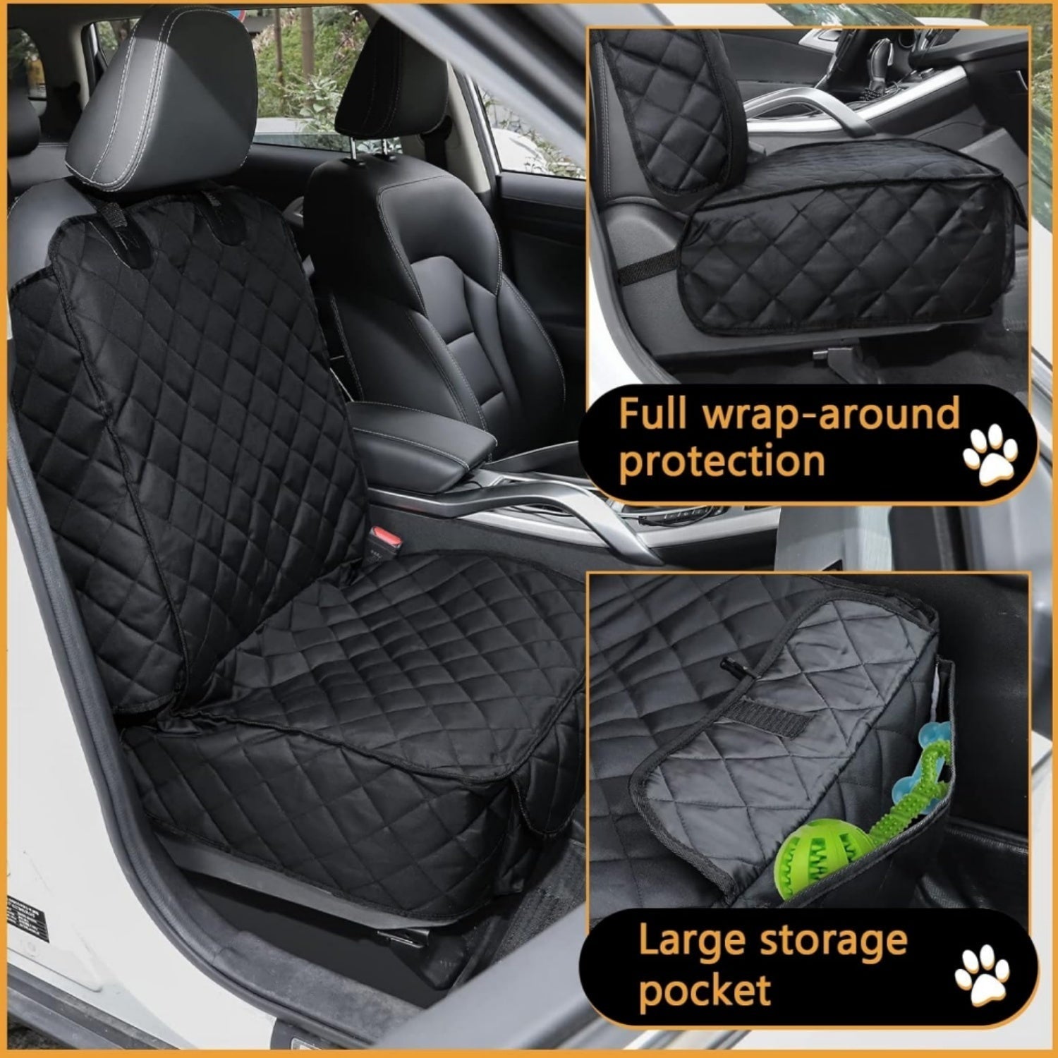 Dog Car front Seat Cover - maxsophie.com