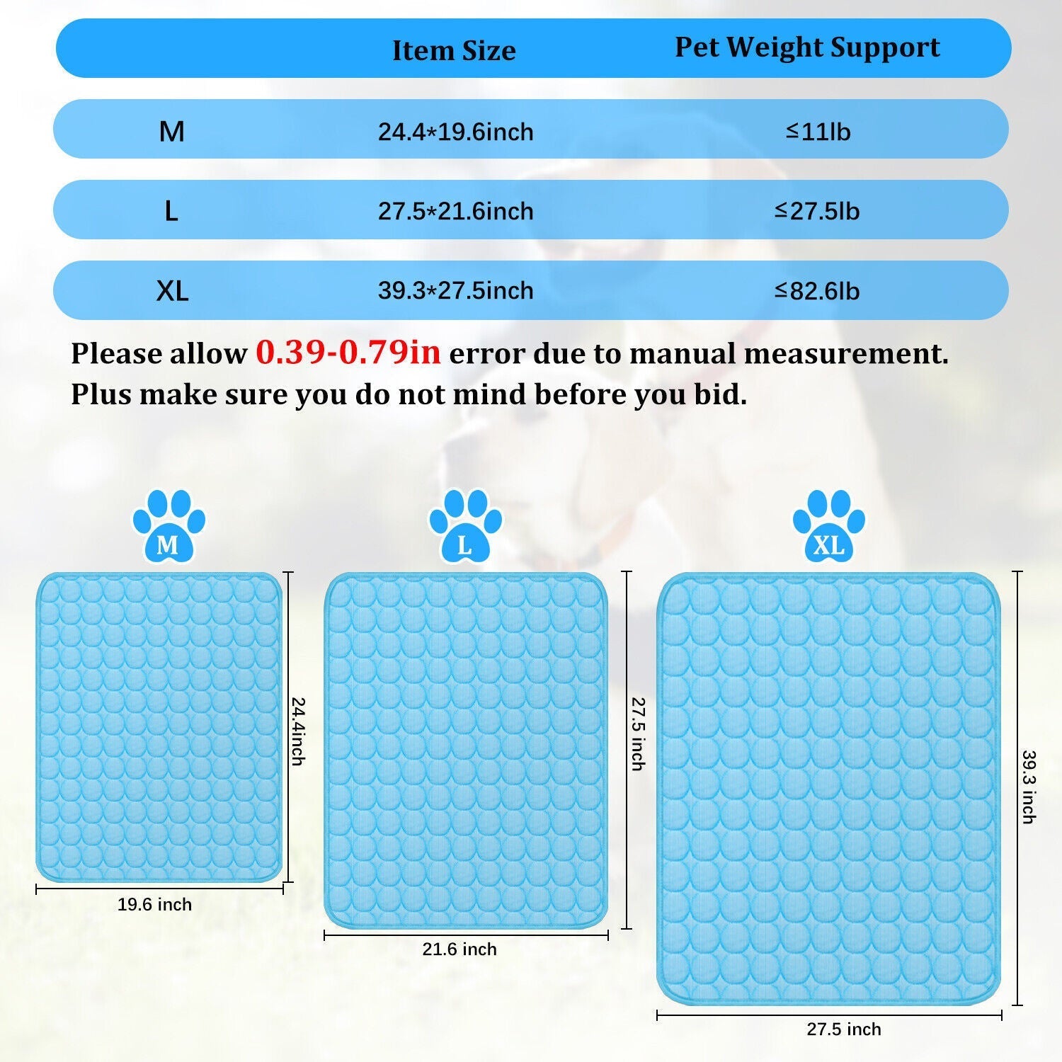Dog Cooling Mat - maxsophie.com