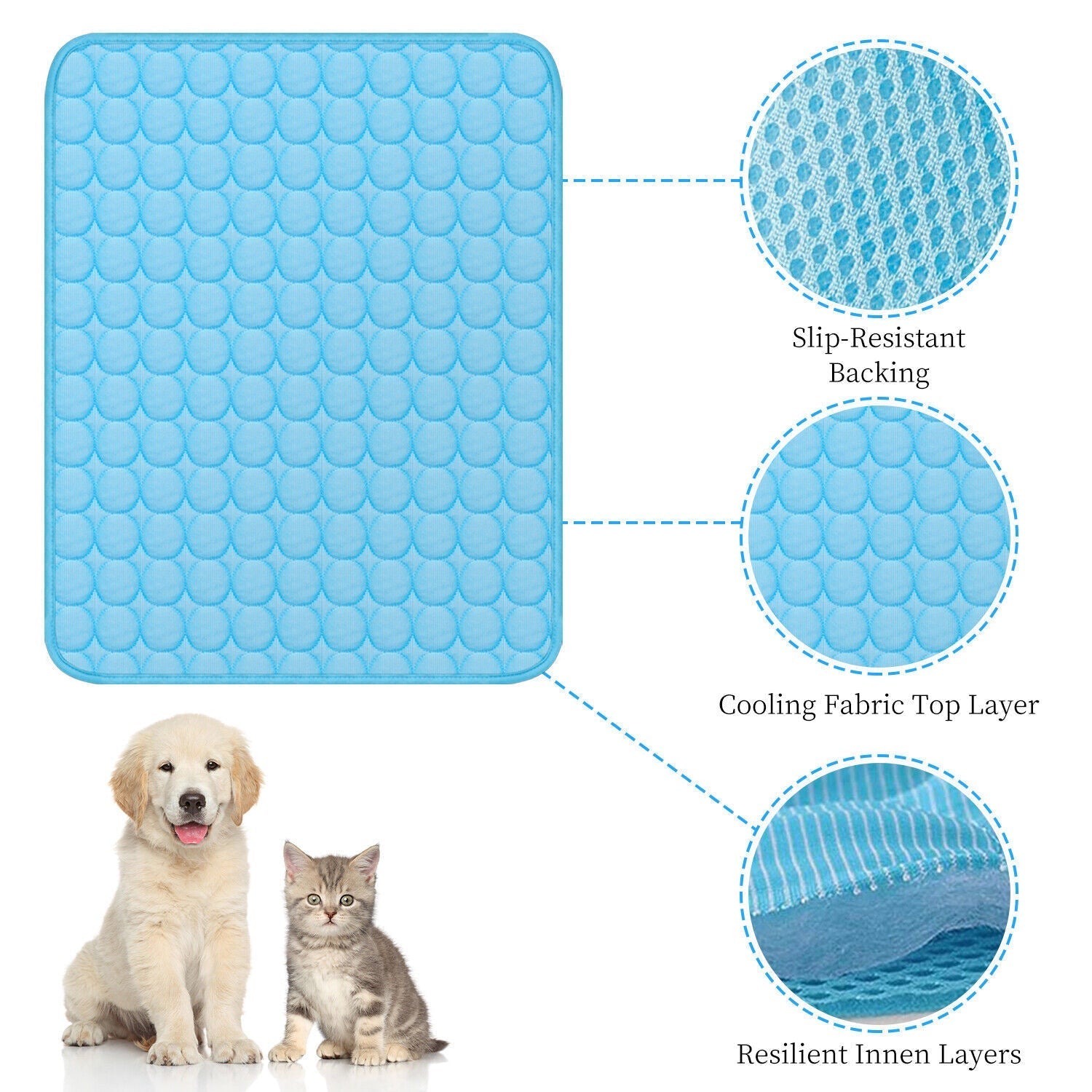 Dog Cooling Mat - maxsophie.com