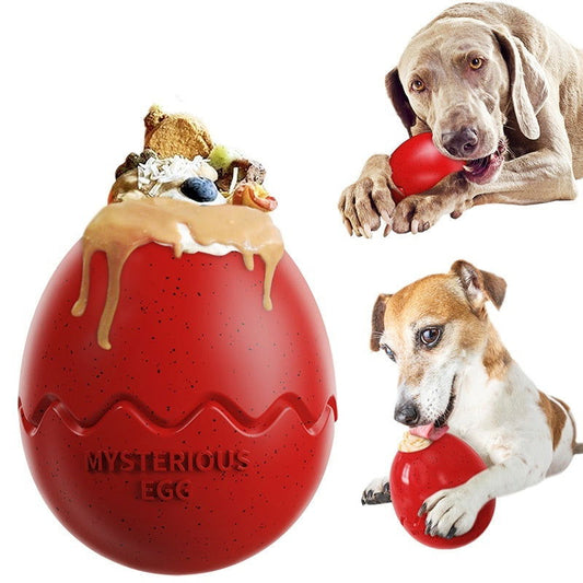 Dog Slow Food Bite-resistant Leakage  Dinosaur Egg Toy - maxsophie.com