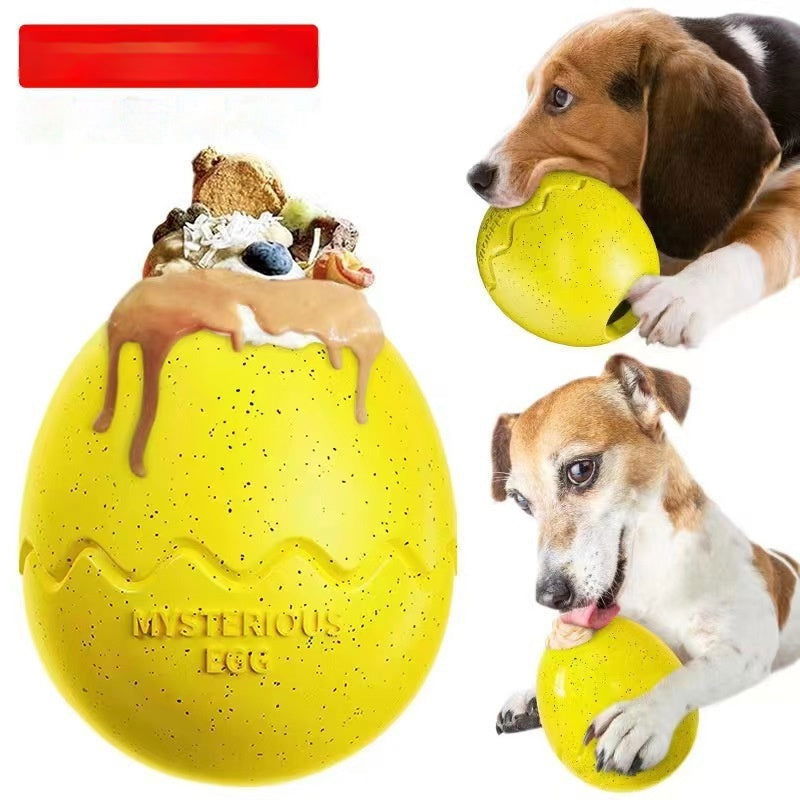 Dog Slow Food Bite-resistant Leakage  Dinosaur Egg Toy - maxsophie.com