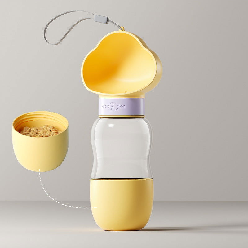 Dog Water Bottle and Food Container - maxsophie.com
