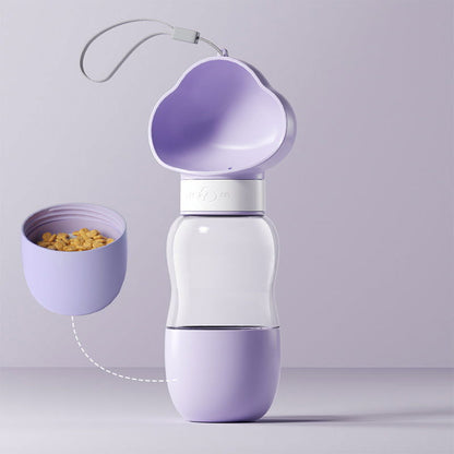 Dog Water Bottle and Food Container - maxsophie.com