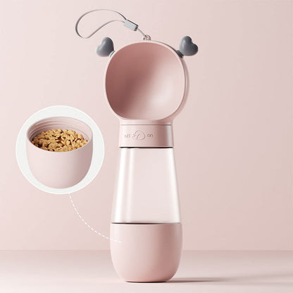 Dog Water Bottle and Food Container - maxsophie.com