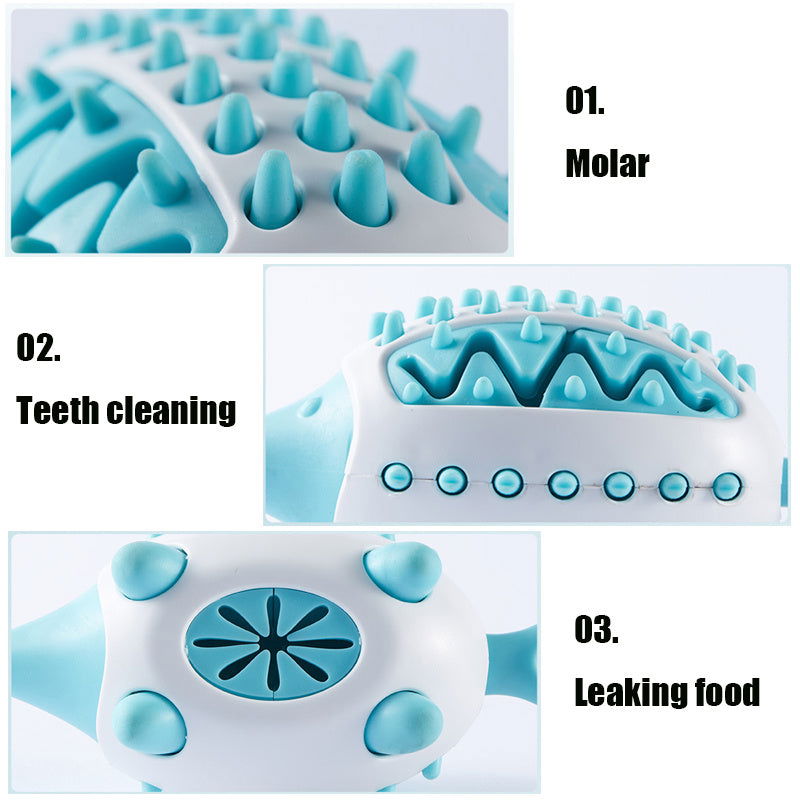 Dog  Leaking Chewing Tooth Cleaning Toy - maxsophie.com
