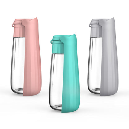 Dog  Portable Folding Water Bottle 550ml - maxsophie.com