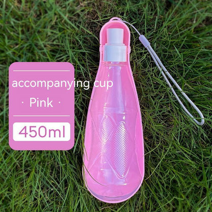 Dog  Portable Folding Water Bottle 550ml - maxsophie.com