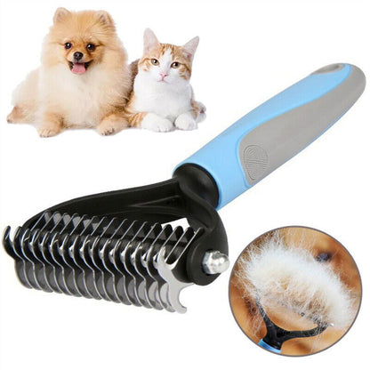 Double sided Grooming Brush for pets dogs cats - My Store - - #tag1# - #tag2#