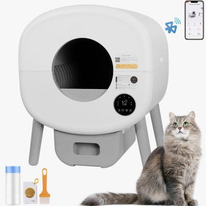 Fully Automatic Smart Cat Litter Box Self-cleaning - My Store - - #tag1# - #tag2#
