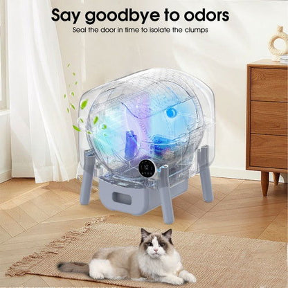Fully Automatic Smart Cat Litter Box Self-cleaning - My Store - - #tag1# - #tag2#