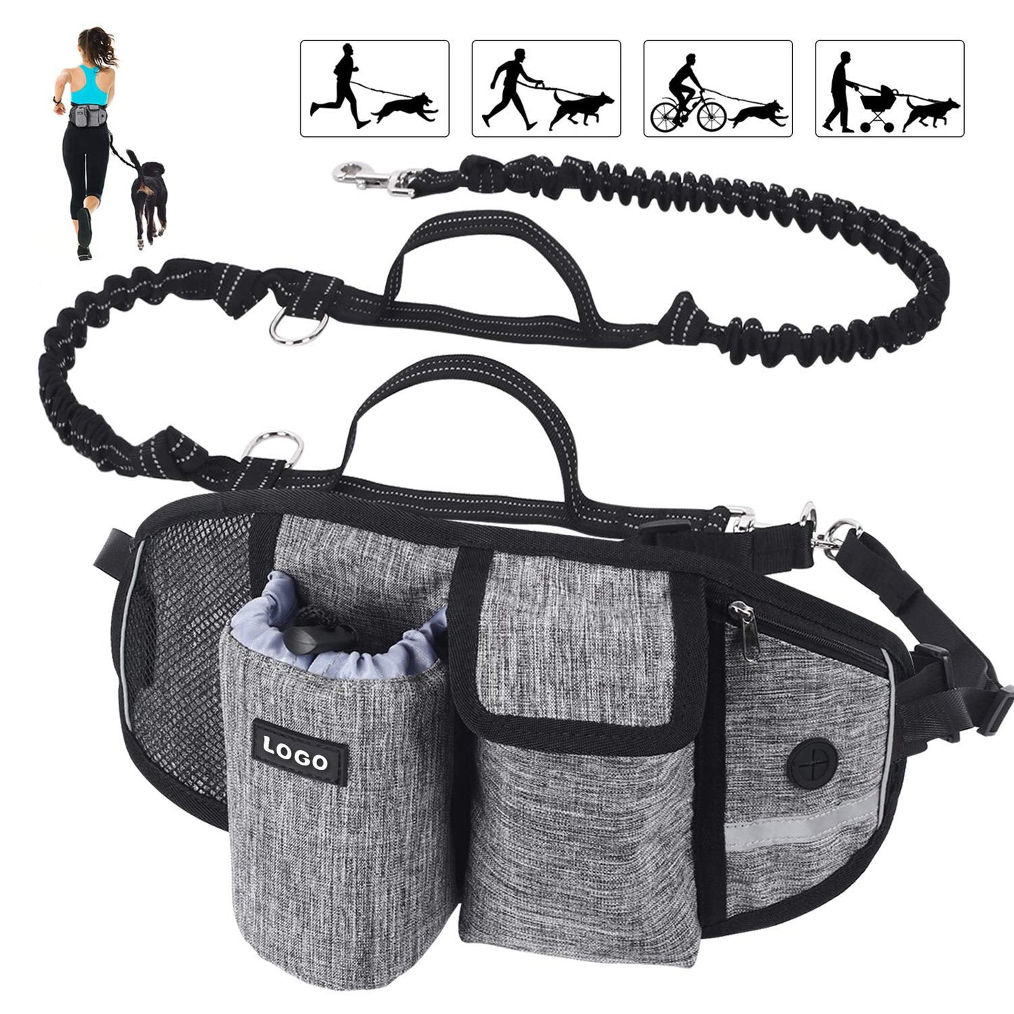 Hands-Free dog leash - My Store - - #tag1# - #tag2#