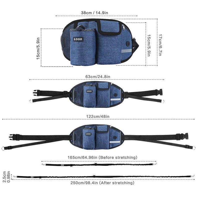 Hands-Free dog leash - My Store - - #tag1# - #tag2#