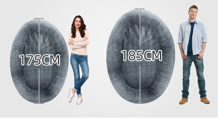 Large Human-Size Plush Dog Bed - maxsophie.com