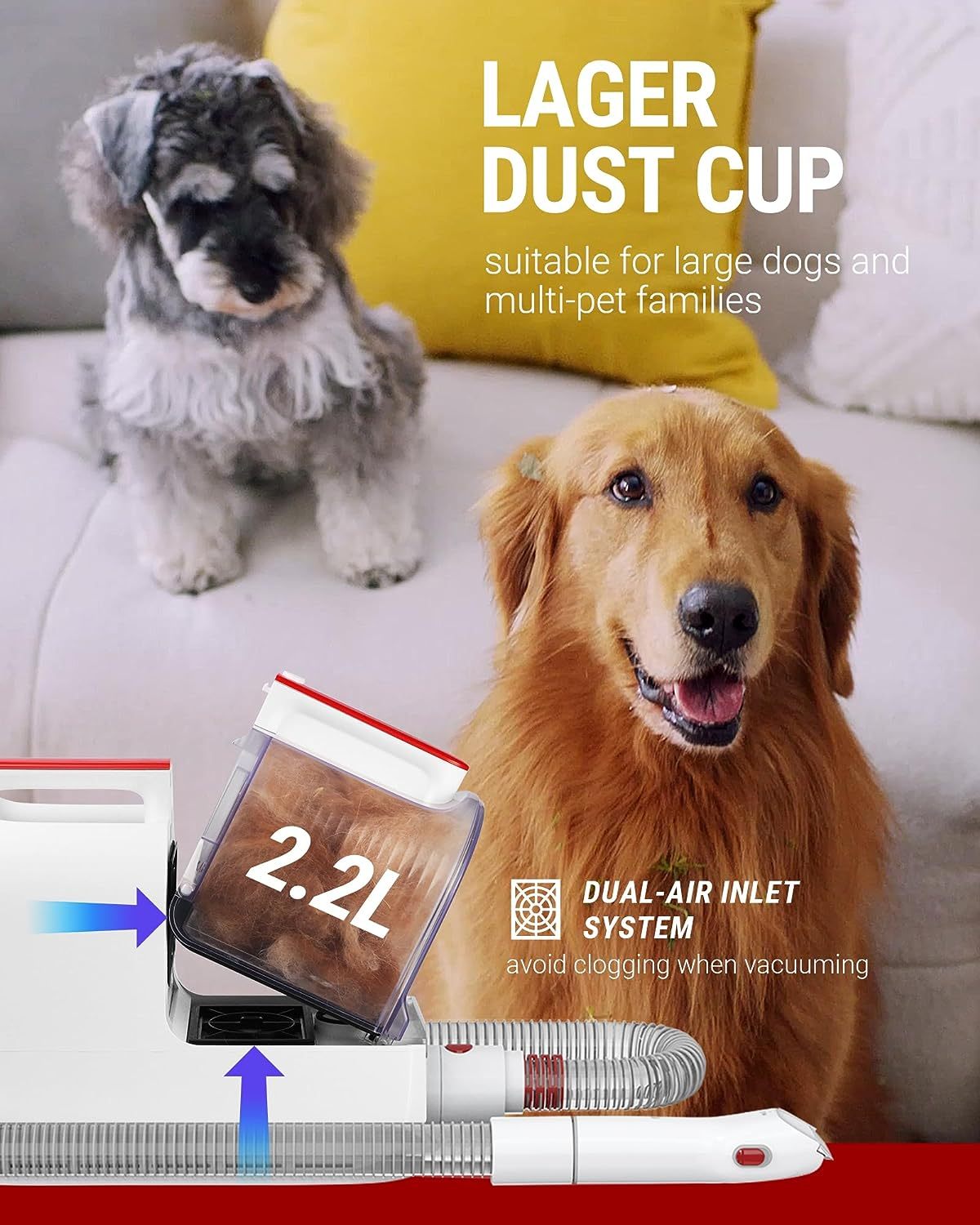 Multipurpose  Grooming Kit With Brushes and Other Grooming Tools For Dogs and Cats - My Store - - #tag1# - #tag2#