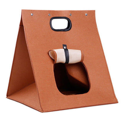 Outing Felt Cat Nest - My Store - - #tag1# - #tag2#