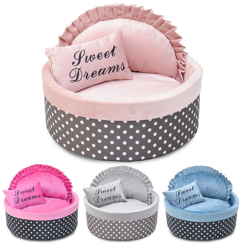 Pet Bed with pillow - maxsophie.com