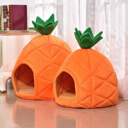 Pet Nest Pineapple, Strawberry, Watermelon with anti-slip bottom - My Store - - #tag1# - #tag2#