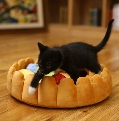 Pet Plush Warm Creative  Bed - maxsophie.com