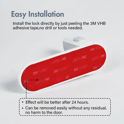 Pet's Children's Door Lever Lock Opening Artifact Anti-cat Anti-pet Room Easy To Install And Use - My Store - - #tag1# - #tag2#