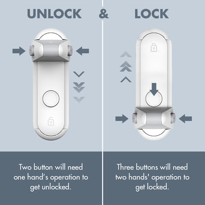 Pet's Children's Door Lever Lock Opening Artifact Anti-cat Anti-pet Room Easy To Install And Use - My Store - - #tag1# - #tag2#