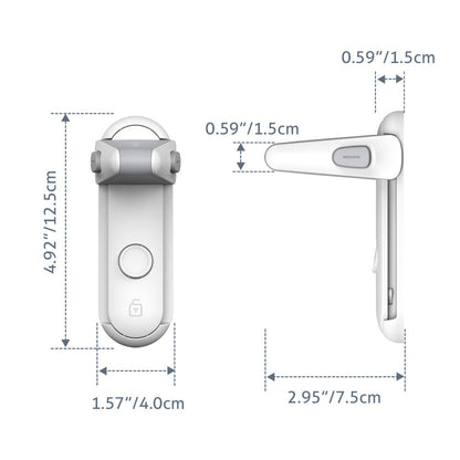 Pet's Children's Door Lever Lock Opening Artifact Anti-cat Anti-pet Room Easy To Install And Use - My Store - - #tag1# - #tag2#
