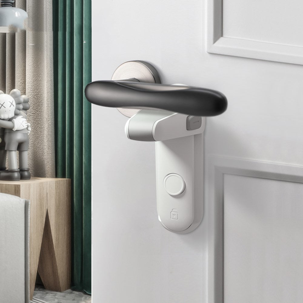 Pet's Children's Door Lever Lock Opening Artifact Anti-cat Anti-pet Room Easy To Install And Use - My Store - - #tag1# - #tag2#