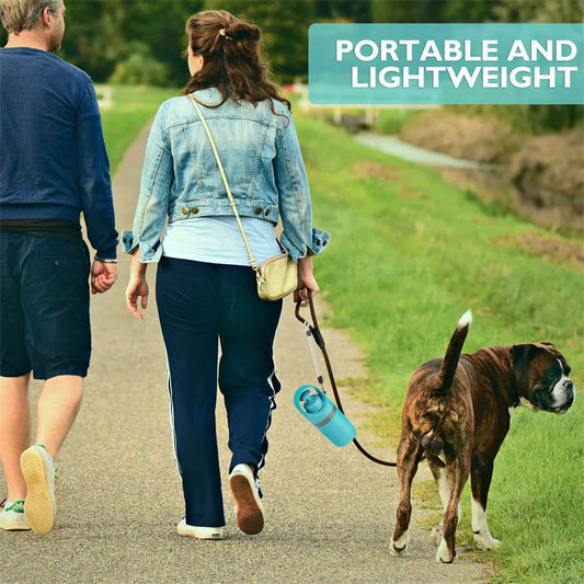 Portable Lightweight Dog Pooper Scooper With Built-in Poop Bag Dispenser - maxsophie.com