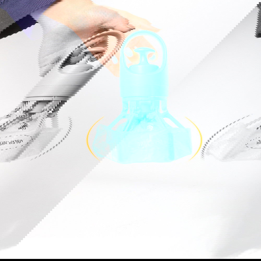 Portable Lightweight Dog Pooper Scooper With Built-in Poop Bag Dispenser - maxsophie.com