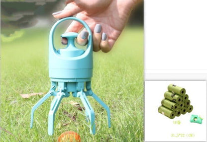 Portable Lightweight Dog Pooper Scooper With Built-in Poop Bag Dispenser - maxsophie.com